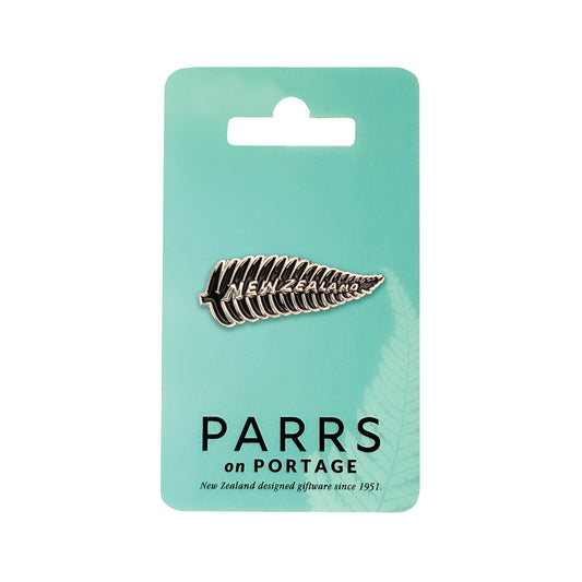 163B - Badge Silver Fern