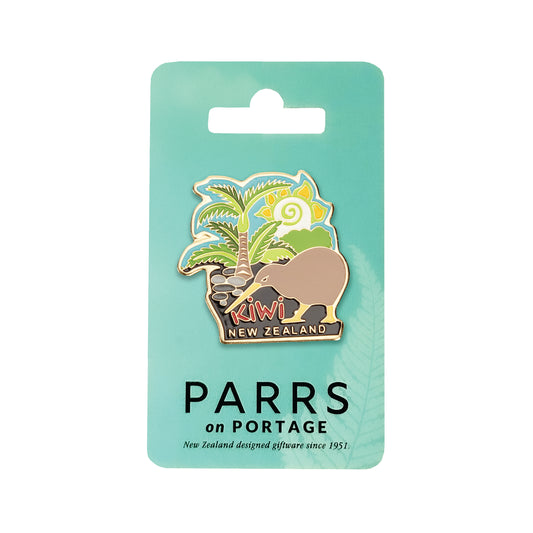 190B - Badge Kiwi & Ponga