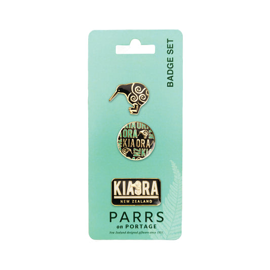 245BS - Badge Kia Ora 3Pc Set