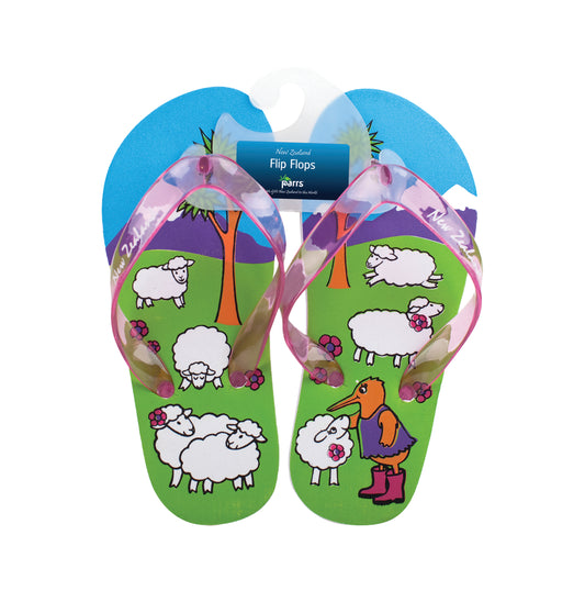 FFCKSB8 - Flip Flop Child Kiwi & Sheep 8