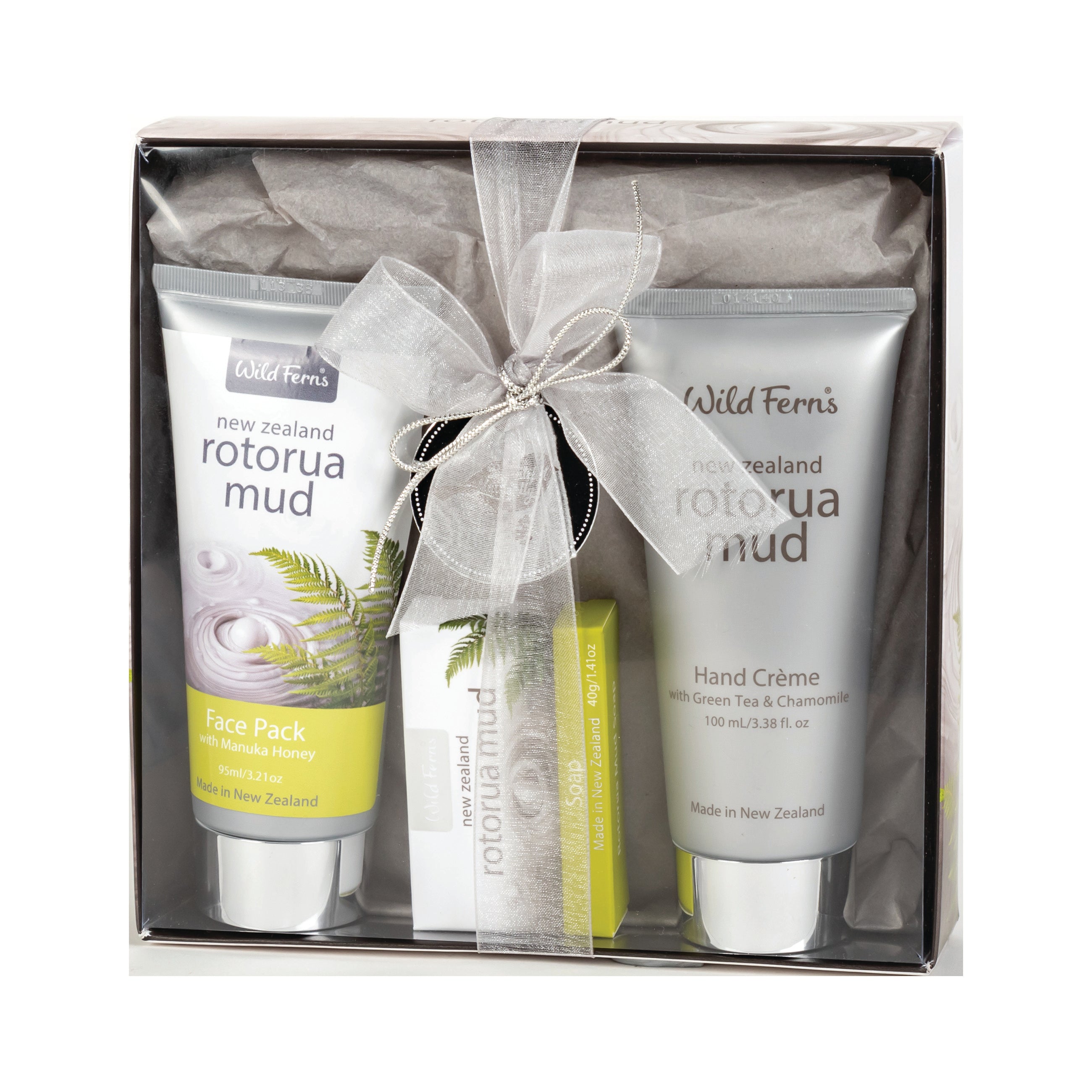 RMGB Rotorua Mud Gift Box RMFPL, RMHCB, RMGS Parrs Products