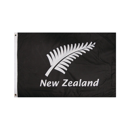 026F - Flag Silver Fern Material 61 x 91cm