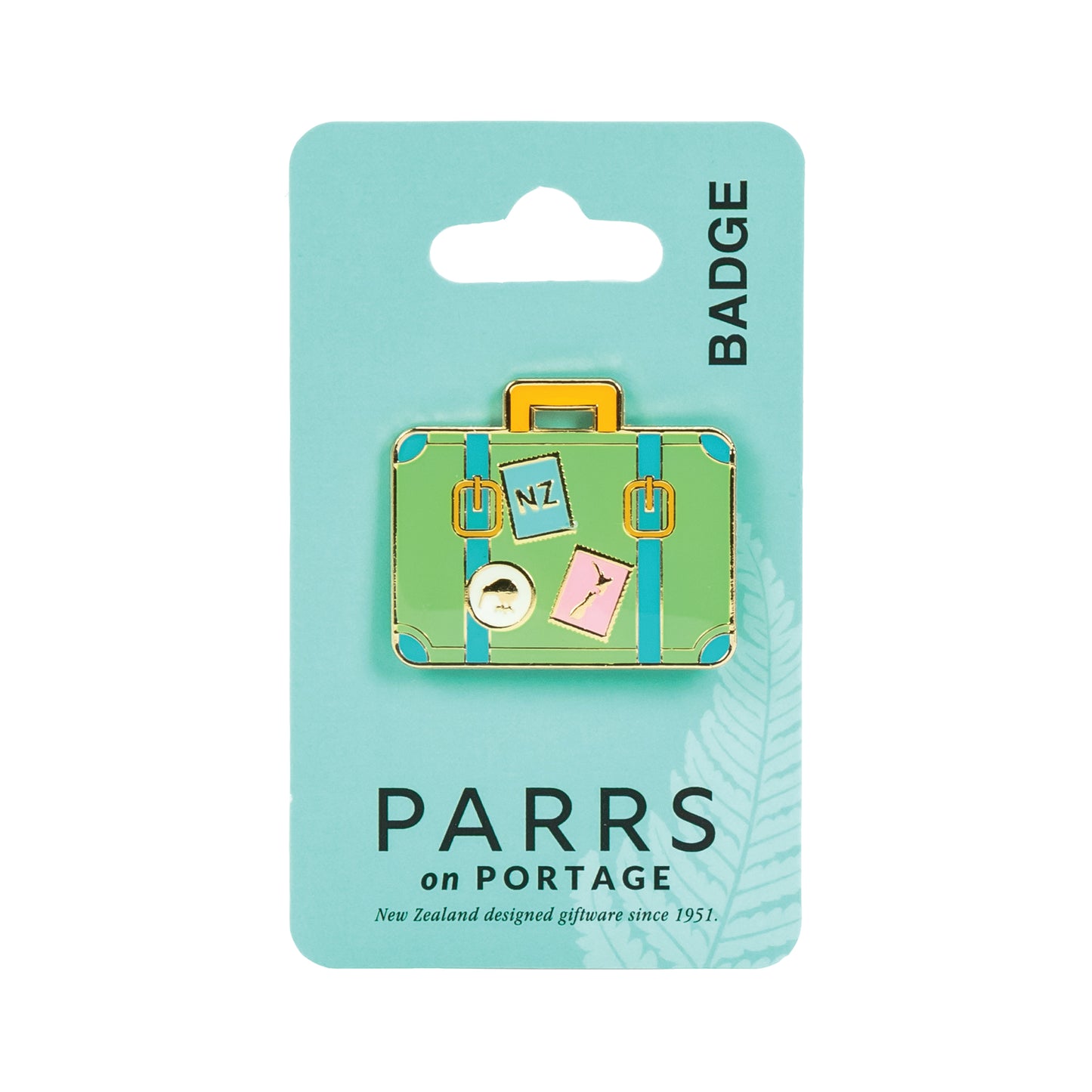 261B - Badge Luggage Suitcase
