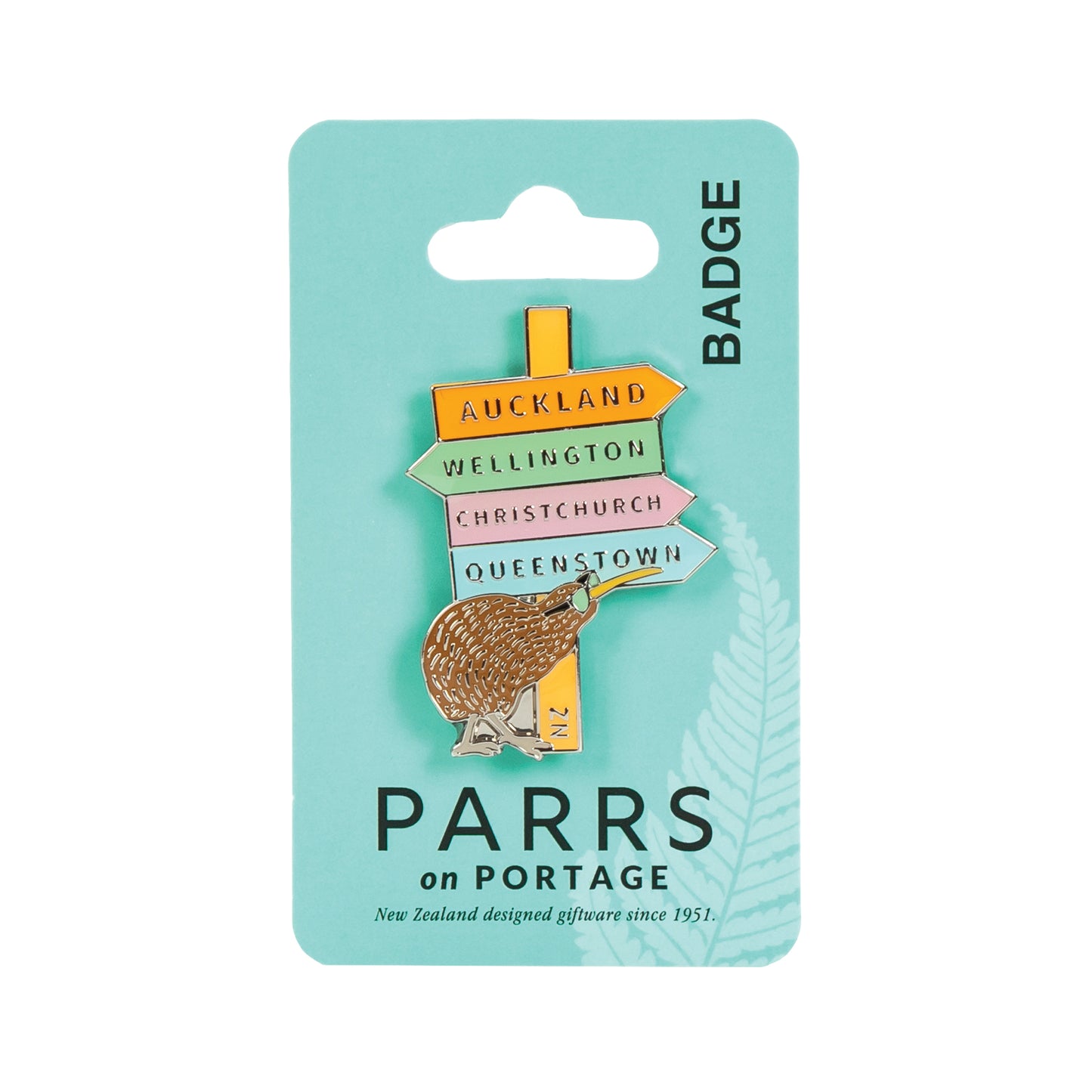 267B - Badge Signs & Kiwi
