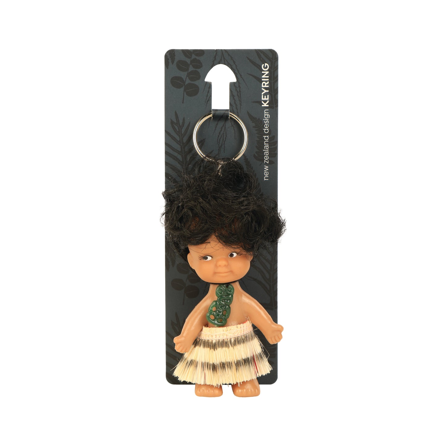 56S - Keyring Doll 10cm Skirt & Tiki