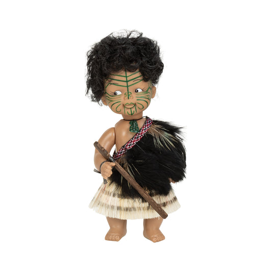 62W - Doll 20cm Warrior Full Feather Cloak