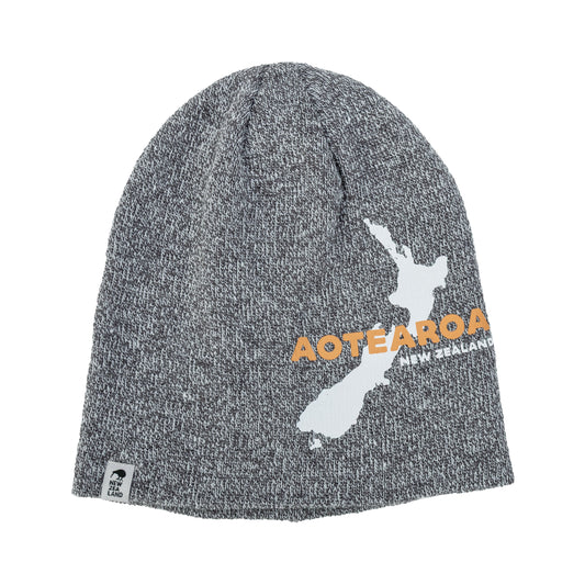 BANZCM - Beanie Aotearoa NZ Charcoal Marle