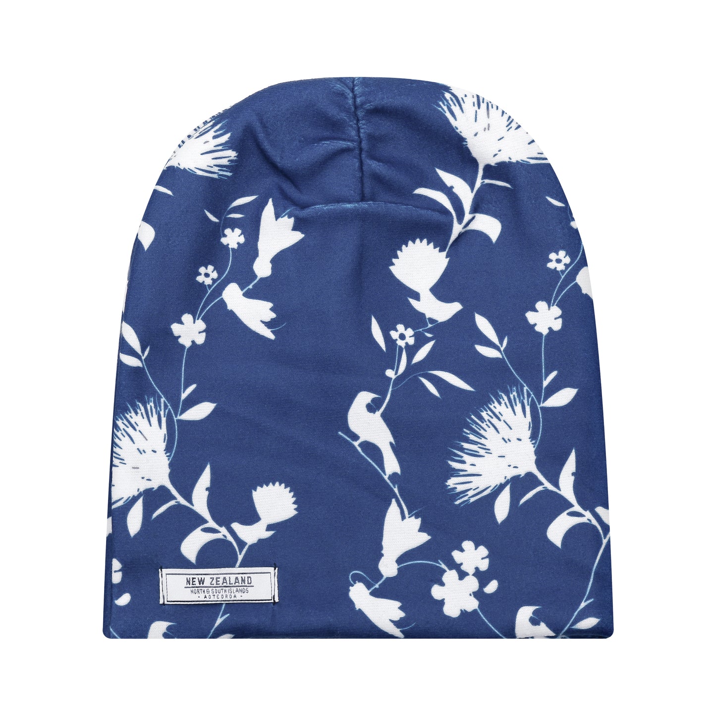 BBFB - Beanie Birds Flowers Blue