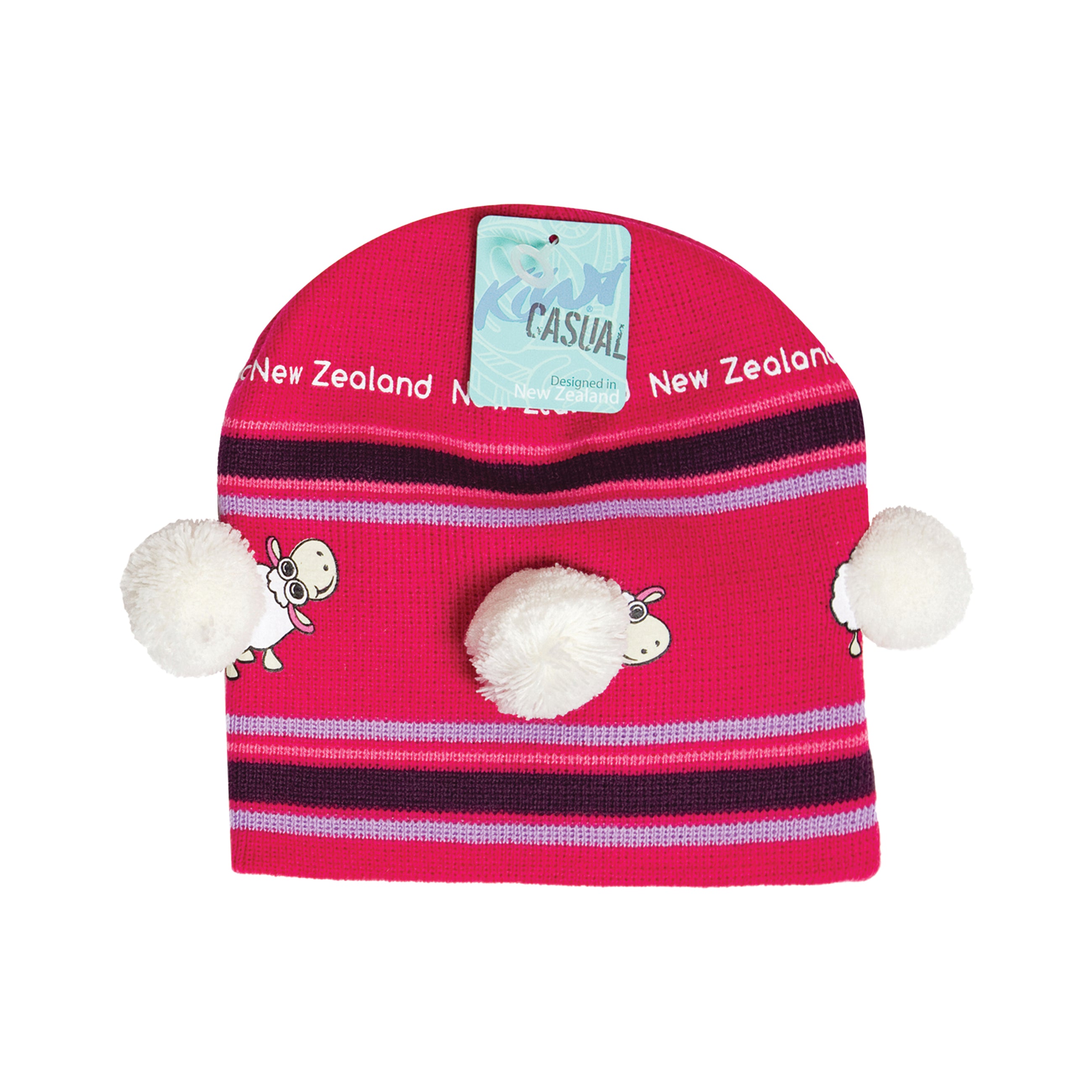 Funky Junque Puffer Beanie For Women – Fleece Lined Knit Hat With Pom Pom, Metallic Shiny Winter Hat