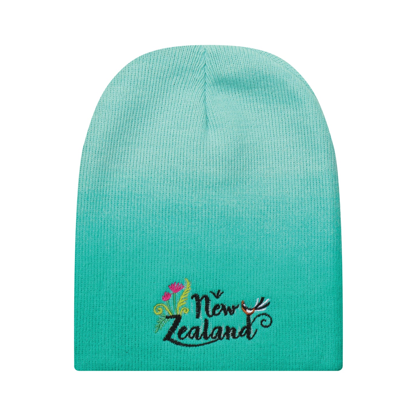 BDDTU - Beanie Dip Dyed Turquoise