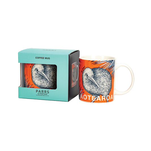 CMKIO - Coffee Mug Kiwi Stripe Orange