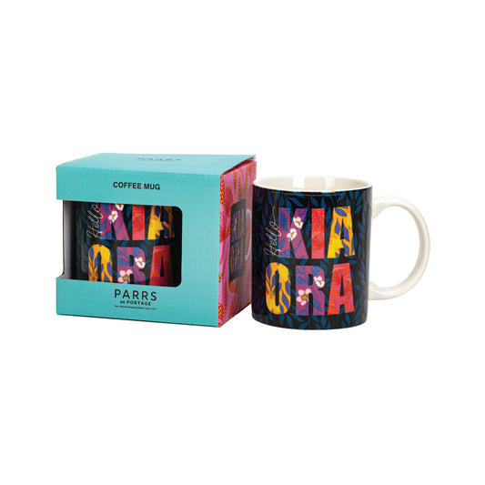 CMKOF - Coffee Mug Kia Ora Florals Hello