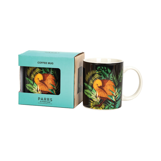 CMKTB - Coffee Mug Kiwi Tropics Black
