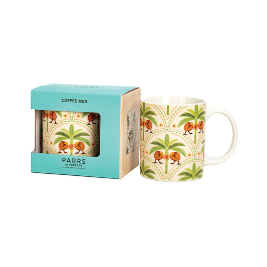 CMKTWC - Coffee Mug Kiwi Tropics with Nikau's Cream
