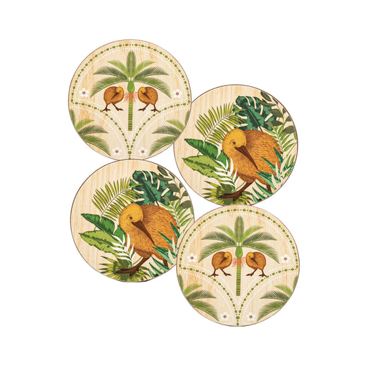 COKT - Coasters Kiwi Tropics Set of 4