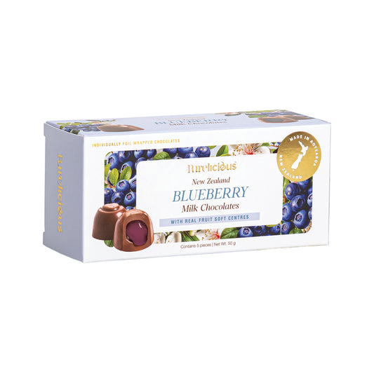 CSCBB5 - Purelicious Chocolates Soft Centered Blueberry 5pcs