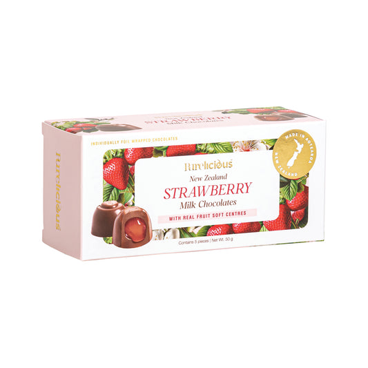 CSCSB5 - Purelicious Chocolates Soft Centered Strawberry 5pcs