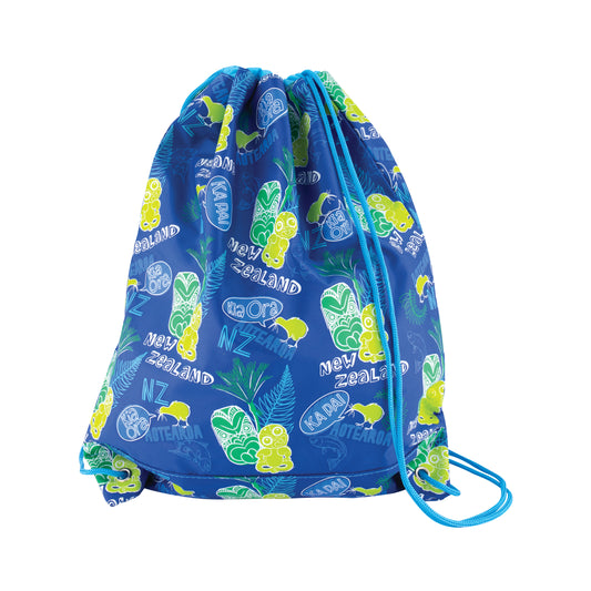 DBTTB - Drawstring Bag Tiki & Teko Blue