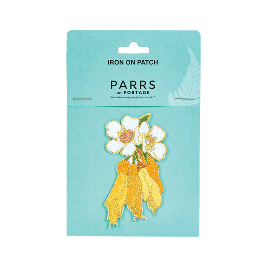 E168 - Patch Manuka & Kowhai Flowers