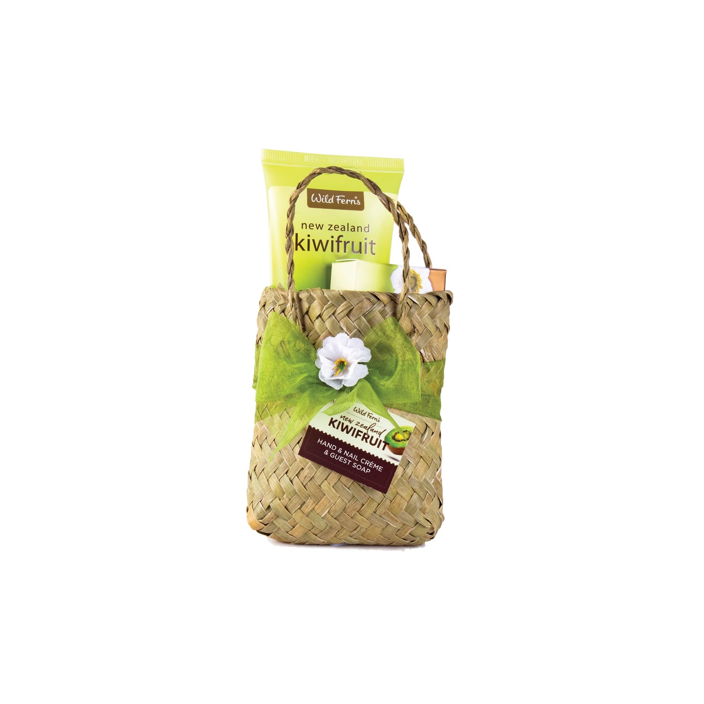 FBKF1 - Woven Basket Kiwifruit Gift Set KFHN &KFGS