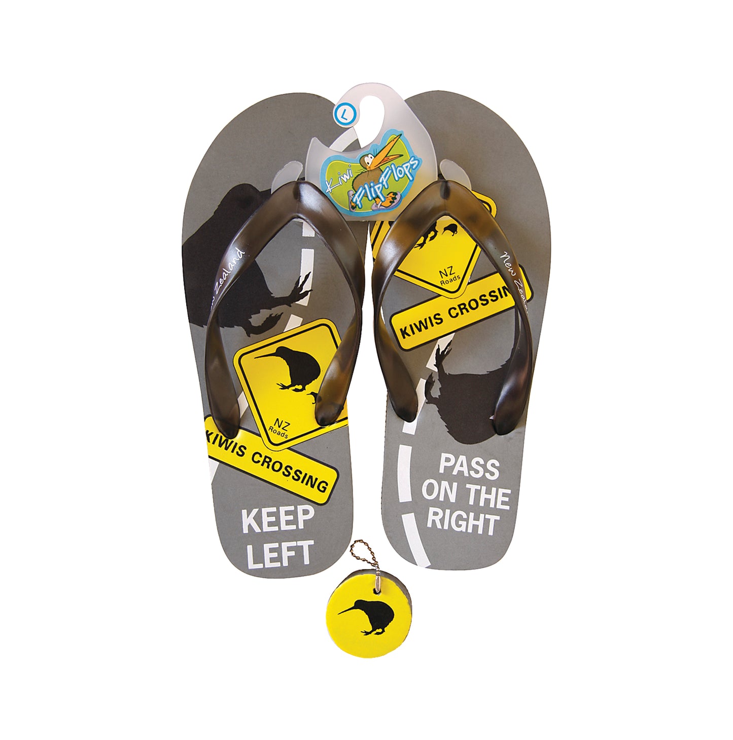 FFRSGS - Flip Flop Road Signs Grey Sml