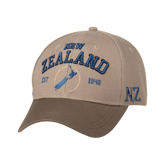 🎁 HCNZ3DLB - Hat Cotton New Zealand 3D Light Brown (100% off)