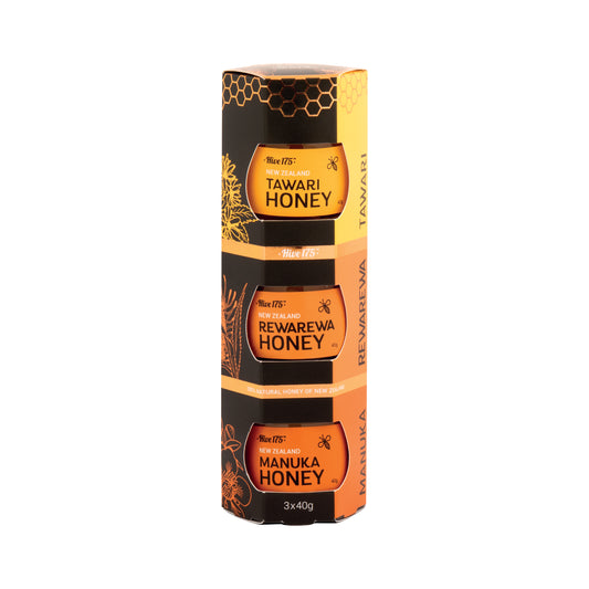 HSS3A - Hive 175 Honeys Small 40g x 3 Pack - Black