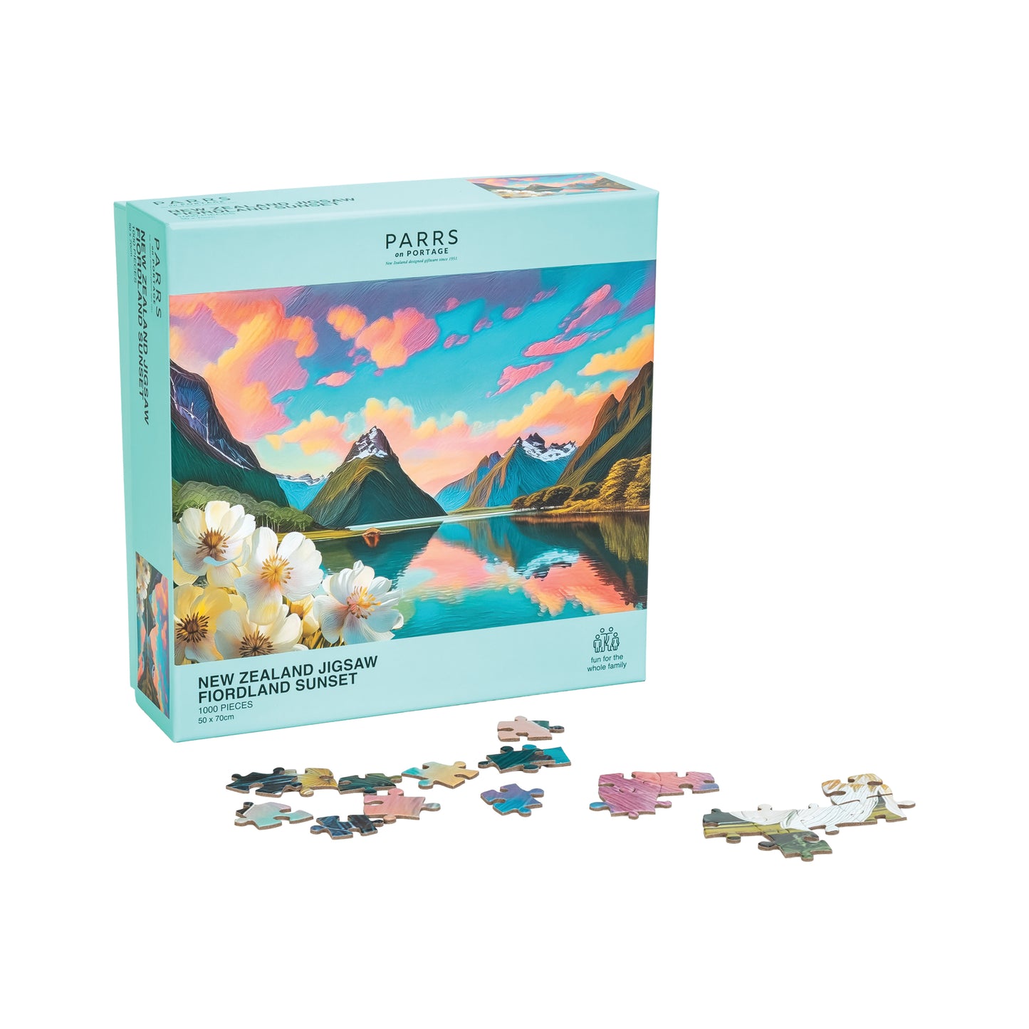 JPFS - Jigsaw Puzzle Fiordland Sunset | 1000pcs