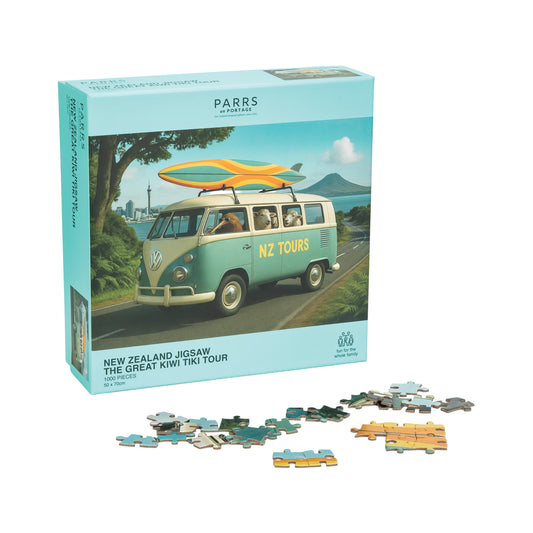 JPGKTT - Jigsaw Puzzle The Great Kiwi Tiki Tour | 1000pcs