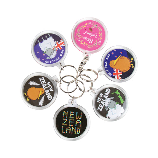 KACS6 - Keyring Acrylic Set Of 6 - (4+2 Free) 314K, 315K,