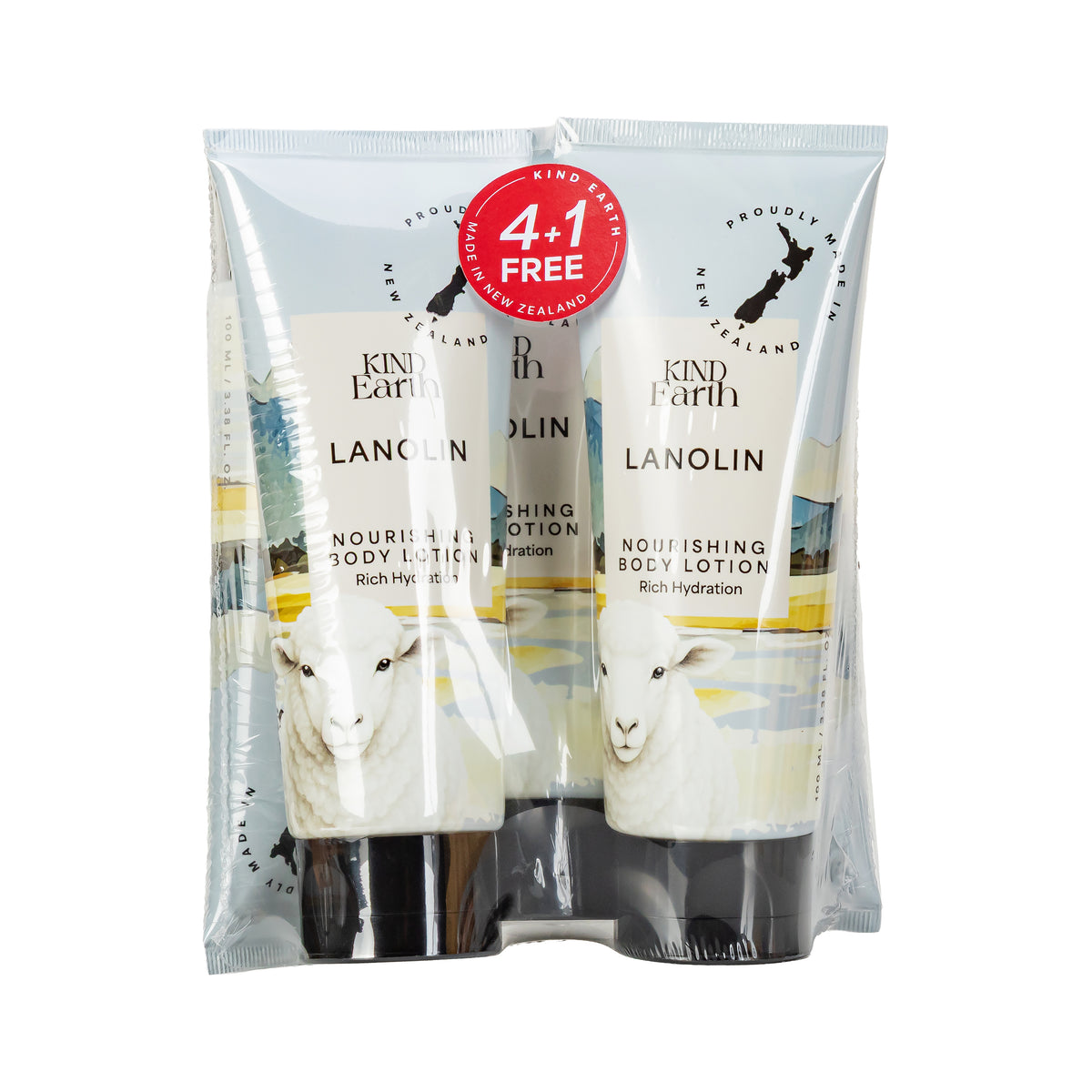 KELNBL4+1 - Kind Earth Lanolin Body Lotion | 100ml