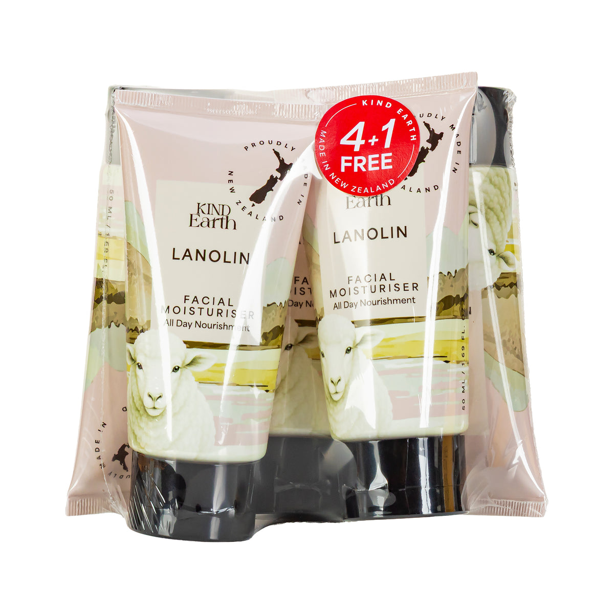KELNFM4+1 - Kind Earth Lanolin Facial Moisturiser | 50ml