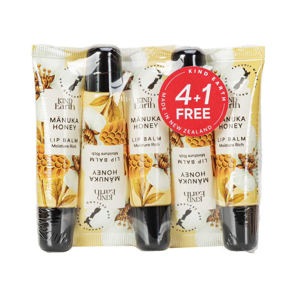 KEMHLB4+1 - Kind Earth Manuka Honey Lip Balm | 10ml