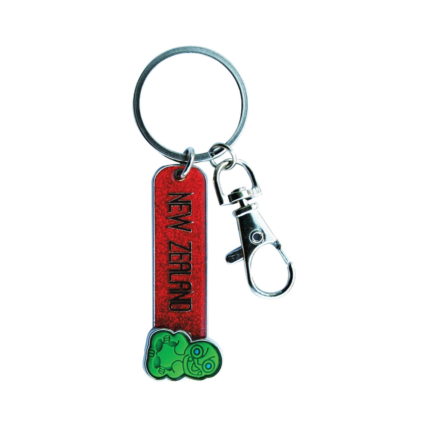 KR119 - Keyring Metal with PVC Tiki