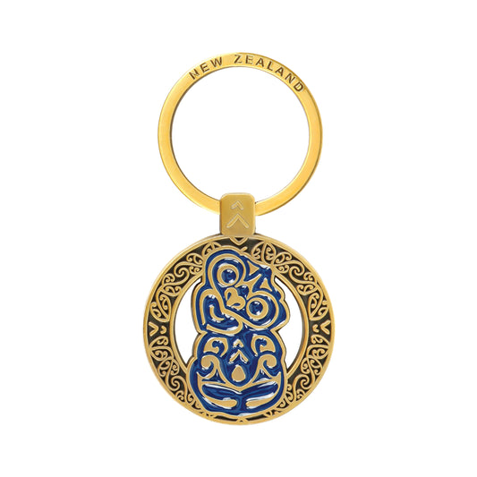 KR141 - Keyring Antique Gold Tiki