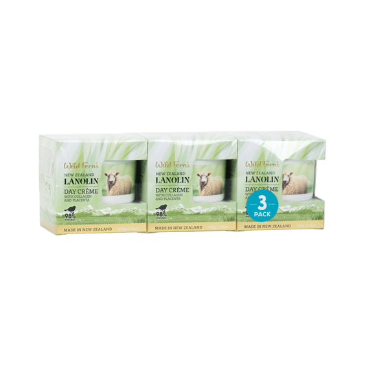 LADCP3 - Lanolin Day Creme Pot 100g 3PK