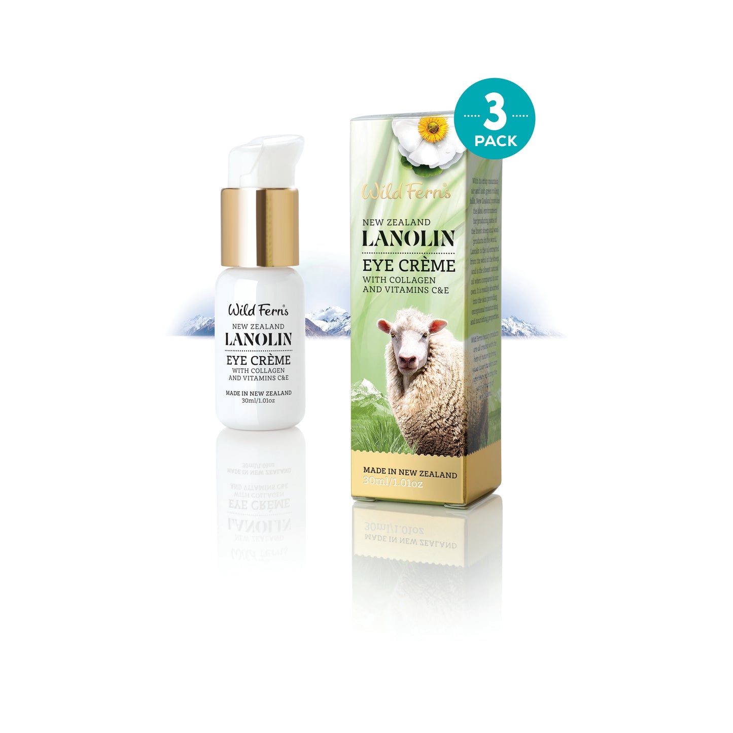 LAEC3 - Lanolin Eye Creme 30ml 3PK