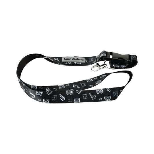 LANSTBL - Lanyard Silver Fern Teko