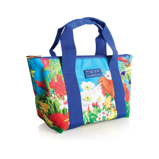 LBKFB - Lunch Bag Kiwi Flower Blue