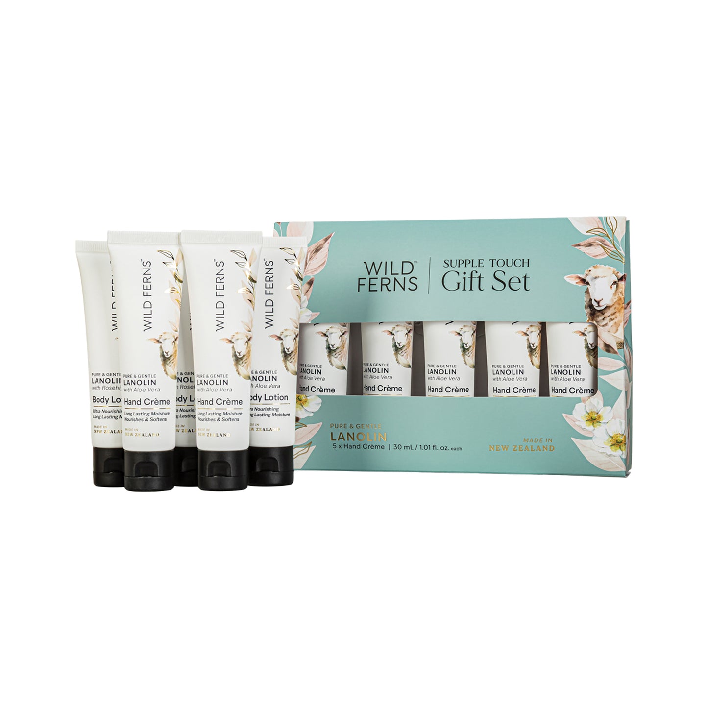 LNBST - Lanolin Supple Touch Hand Crème 5pk