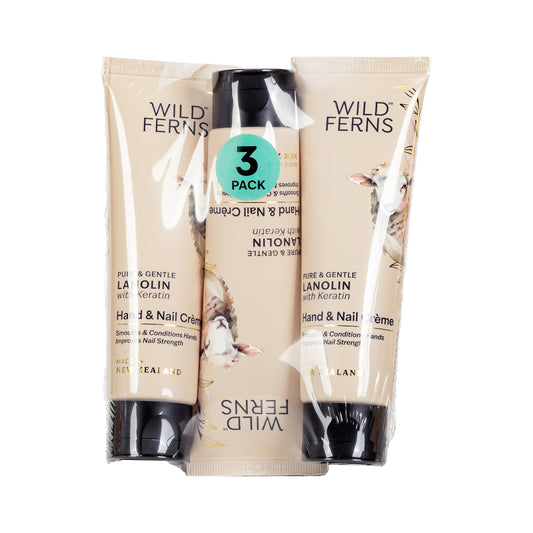 LNHN3 - Lanolin Hand & Nail Crème | 80ml 3pk