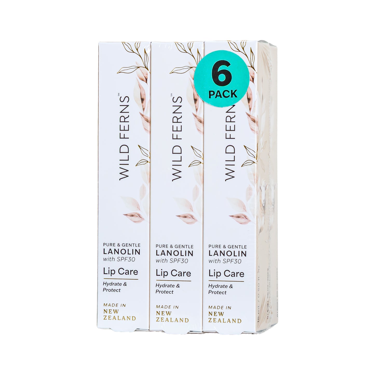 LNLC6 - Lanolin Lip Care SPF30 | 15ml 6pk