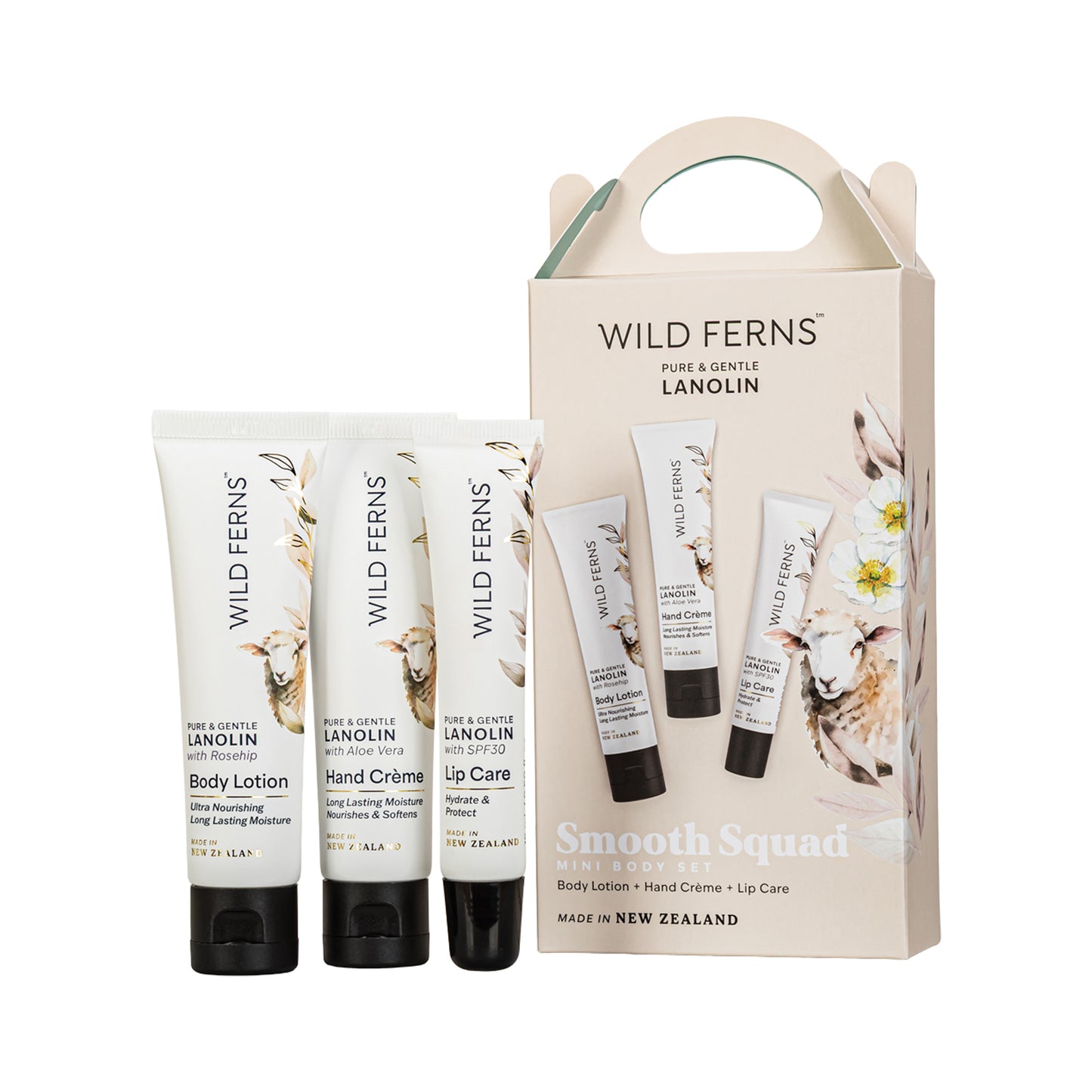 LNMSS - Lanolin Mini Body Set - Smooth Squad