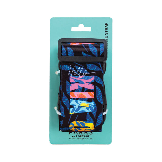 LSKOF - Luggage Strap Kia Ora Florals
