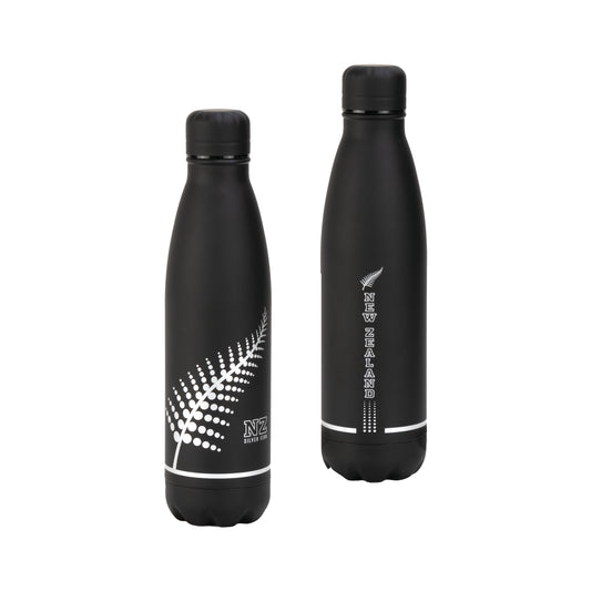 MDBSF - Metal Drink Bottle Silver Fern 500ml