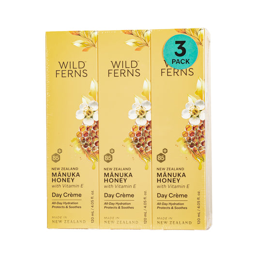 MHDC3 - Mānuka Honey Day Crème | 120ml 3pk