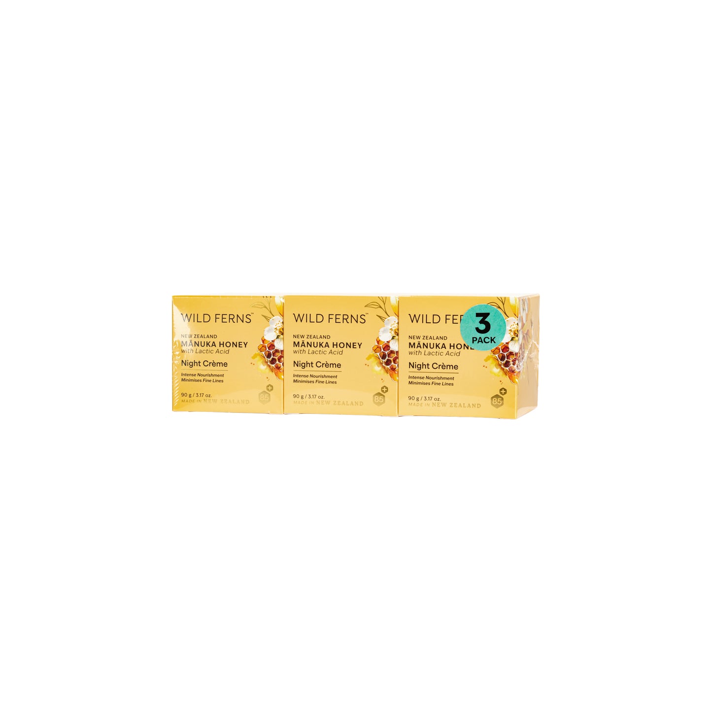 MHNC3 - Manuka Honey Night Crème | 90g 3pk