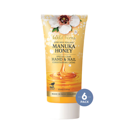 MNHN6 - Manuka Honey Hand & Nail Creme 85ml 6PK