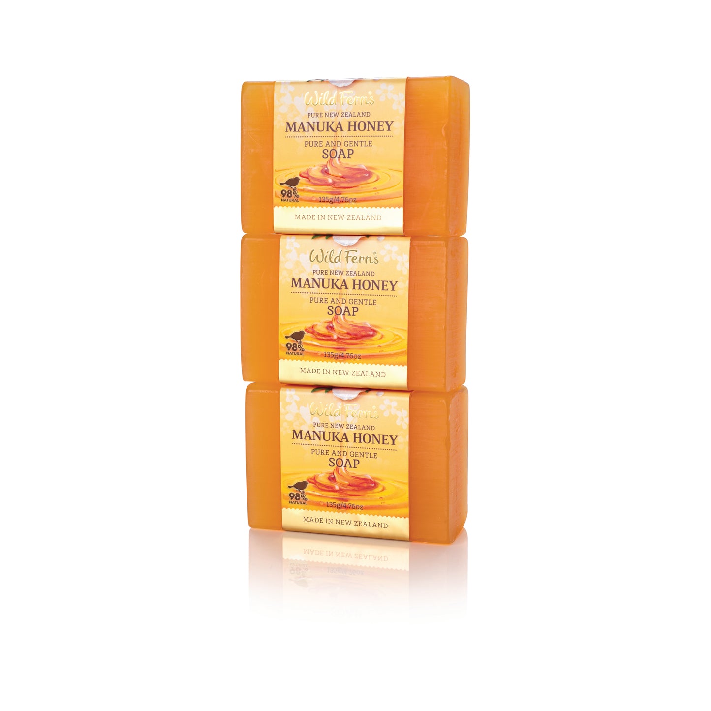 MNS3 - Manuka Honey Soap 135G 3Pk