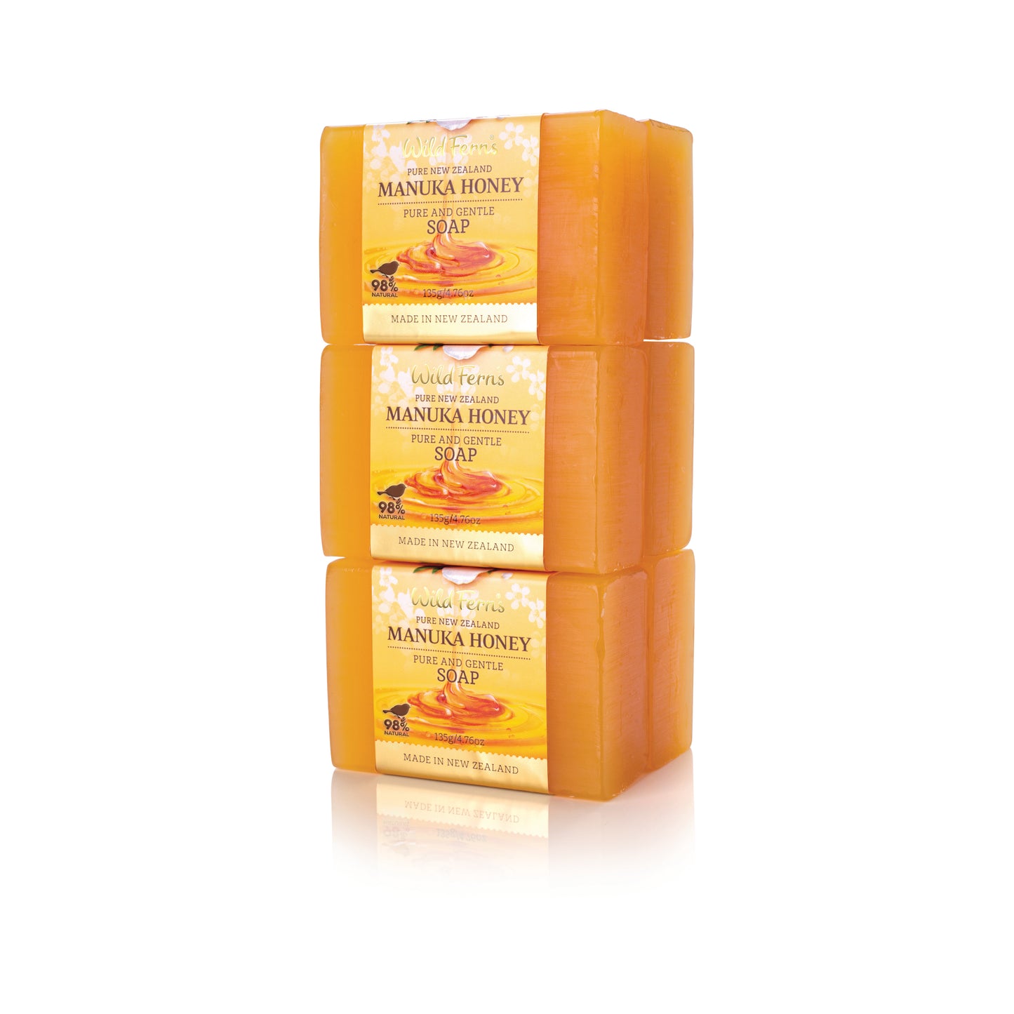 MNS6 - Manuka Honey Soap 135g 6PK